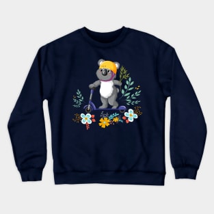 Cute Koala Animals Lover Crewneck Sweatshirt